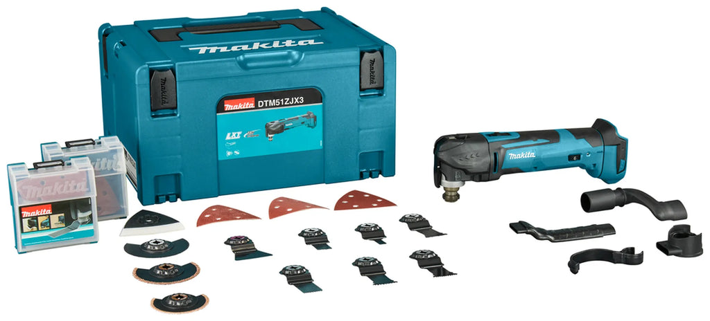 Makita 18 Volt Multitool DTM51ZJX3 (Accu meegeleverd) - Gereedschap