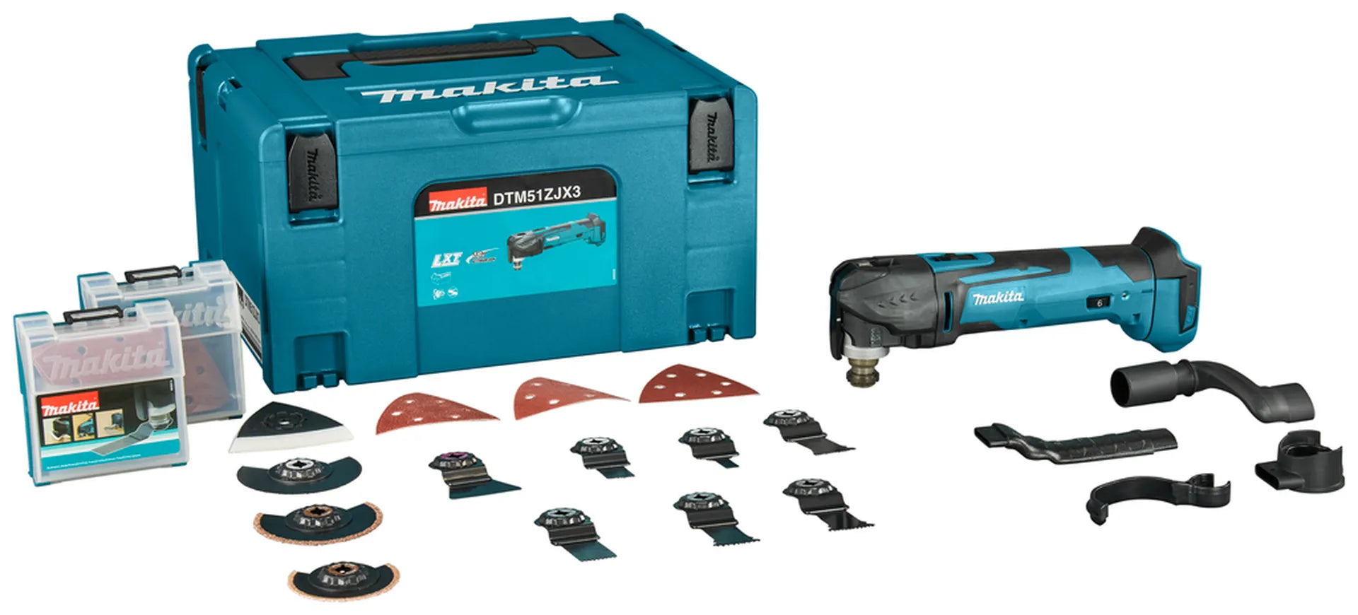 Makita 18 Volt Multitool DTM51ZJX3 (Accu meegeleverd) - Gereedschap