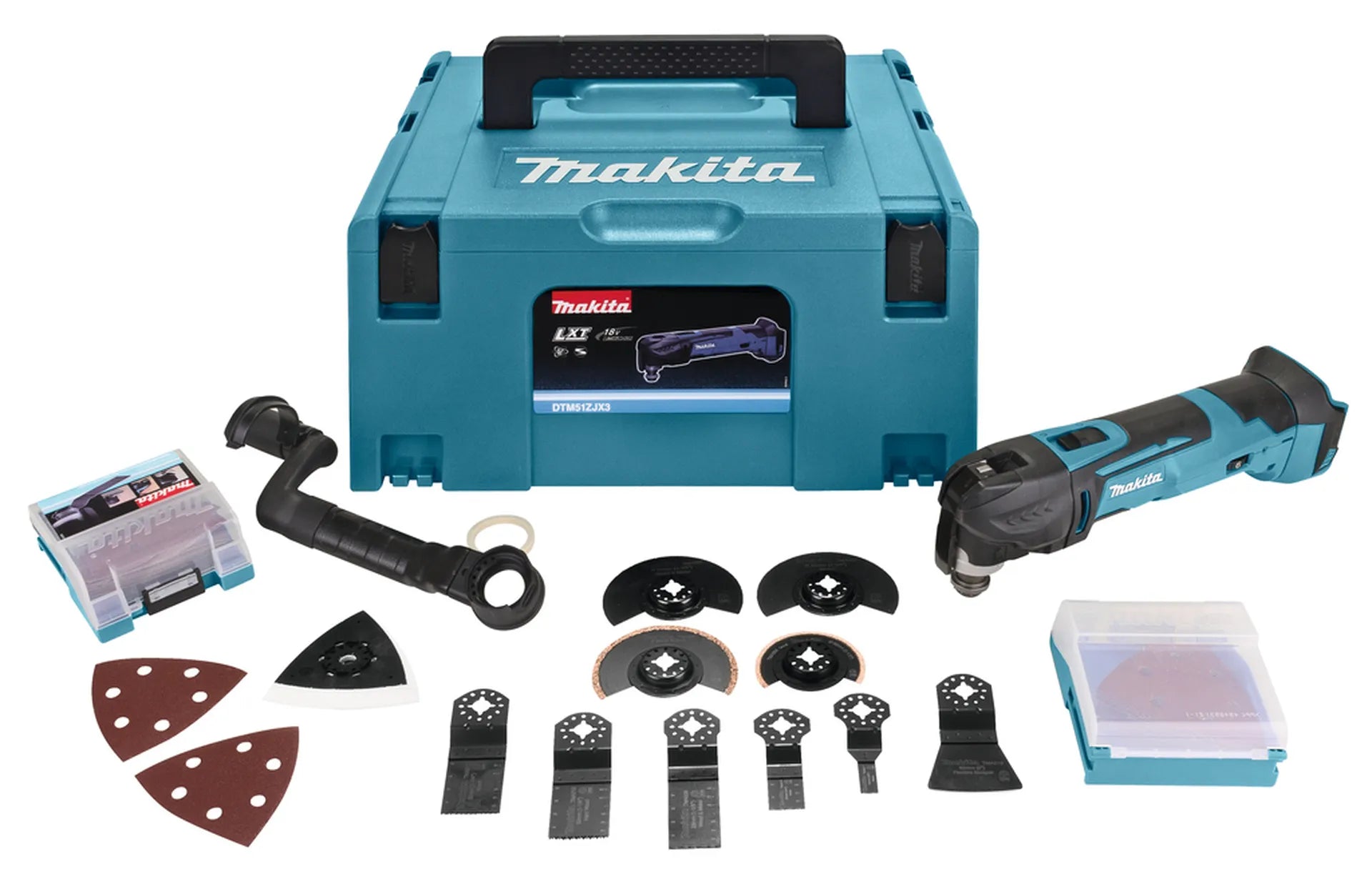 Makita 18 Volt Multitool DTM51ZJX3 (Accu meegeleverd) - Gereedschap