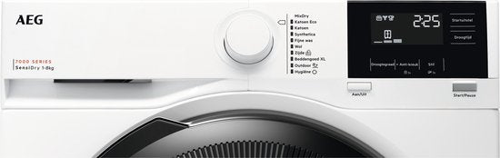 AEG TR7386T4B 7000 serie SensiDry® - Wasdroger Warmtepompdroger - 8 kg