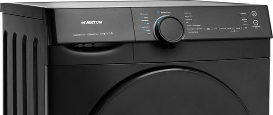 Inventum VWM9010W - Wasmachine - 9kg - 14 programma's - 1400 toeren - Energieklasse A - Steam Clean - Zwart