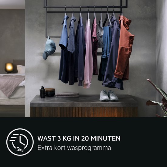 AEG LF628600 6000 serie ProSense® - Wasmachine - Energielabel A - 1600 toeren - 8 kg