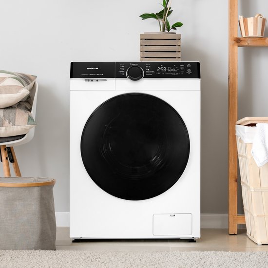 Inventum VWM9010W - Wasmachine - 9kg - 14 programma's - 1400 toeren - Energieklasse A - Steam Clean - Wit