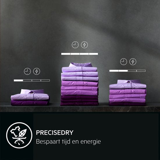 AEG TR7386T4B 7000 serie SensiDry® - Wasdroger Warmtepompdroger - 8 kg