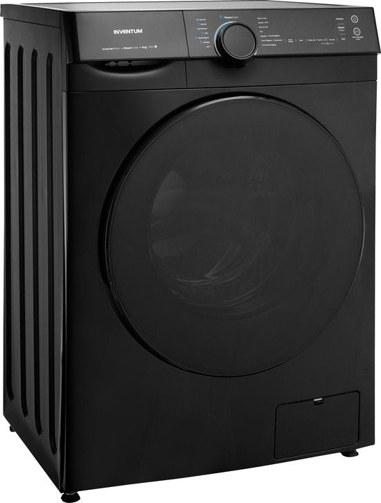 Inventum VWM9010W - Wasmachine - 9kg - 14 programma's - 1400 toeren - Energieklasse A - Steam Clean - Zwart