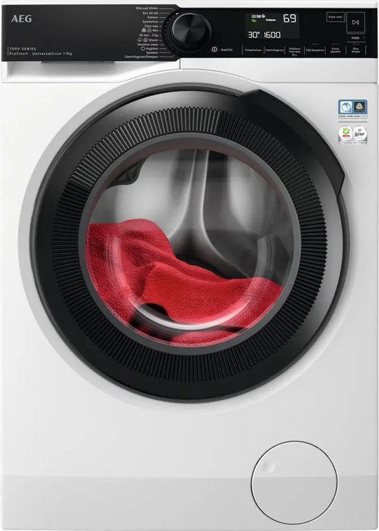 AEG LR7696UD4 7000 Serie ProSteam UniversalDose - Wasmachine - Energielabel A - 1600 toeren - 8 kg