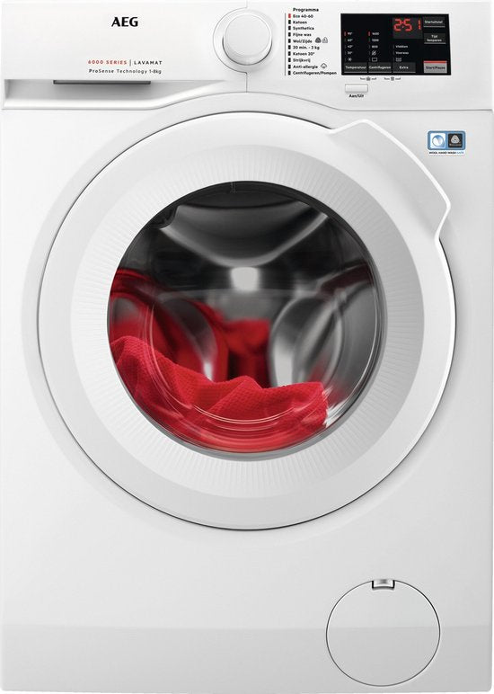 AEG LF628600 6000 serie ProSense® - Wasmachine - Energielabel A - 1600 toeren - 8 kg
