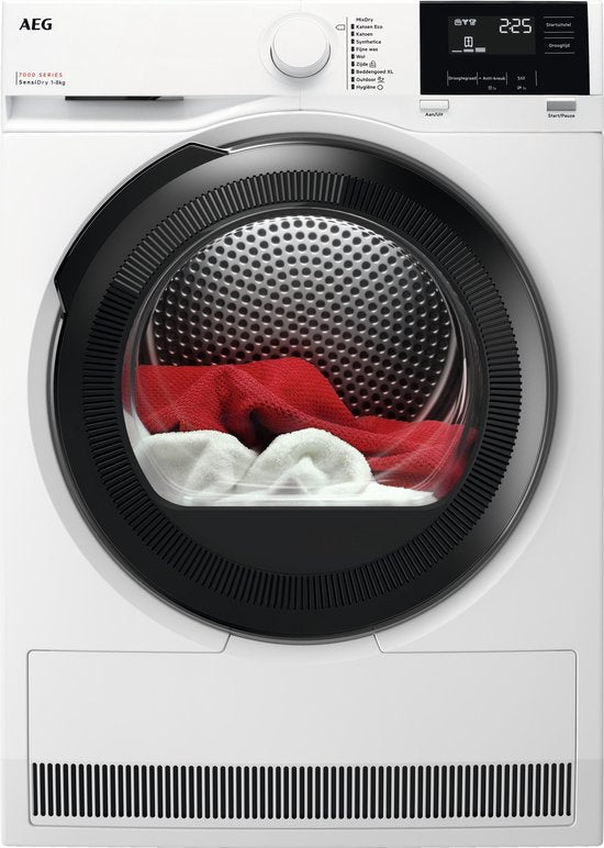 AEG TR7386T4B 7000 serie SensiDry® - Wasdroger Warmtepompdroger - 8 kg