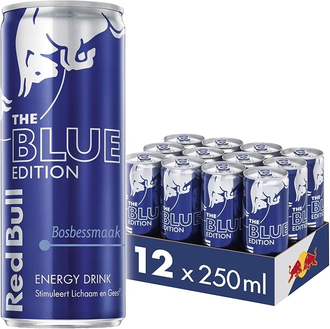 24X Red Bull - Blue Edition - Bosbessmaak 250ML